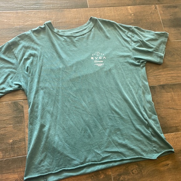Teal RVCA T-Shirt - Picture 1 of 4